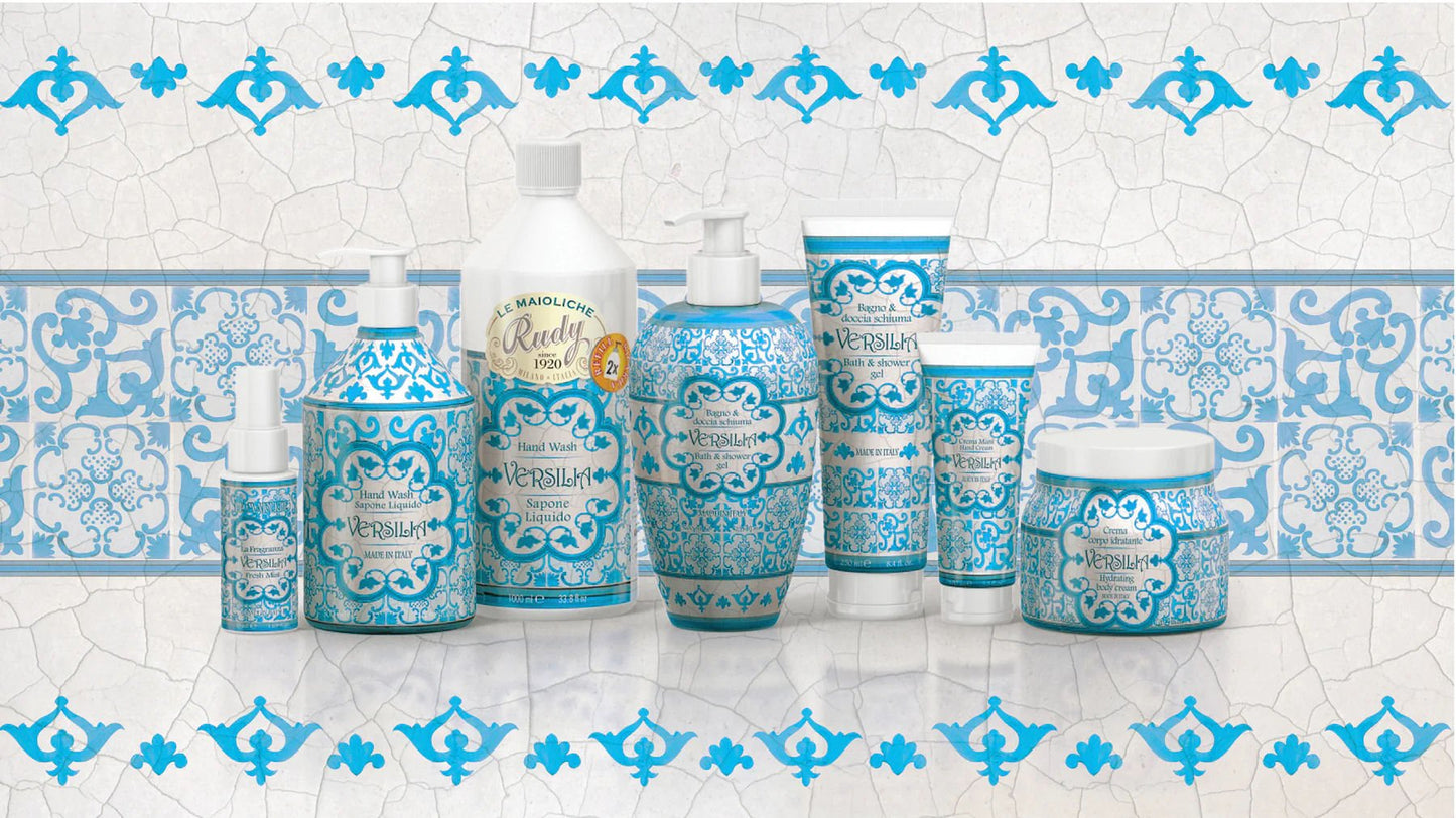 Rudy Profumi Náplň tekutého mýdla Versilia, 1000 ml, vůně sladké mandarinky a frézie, Waterfall Bathrooms