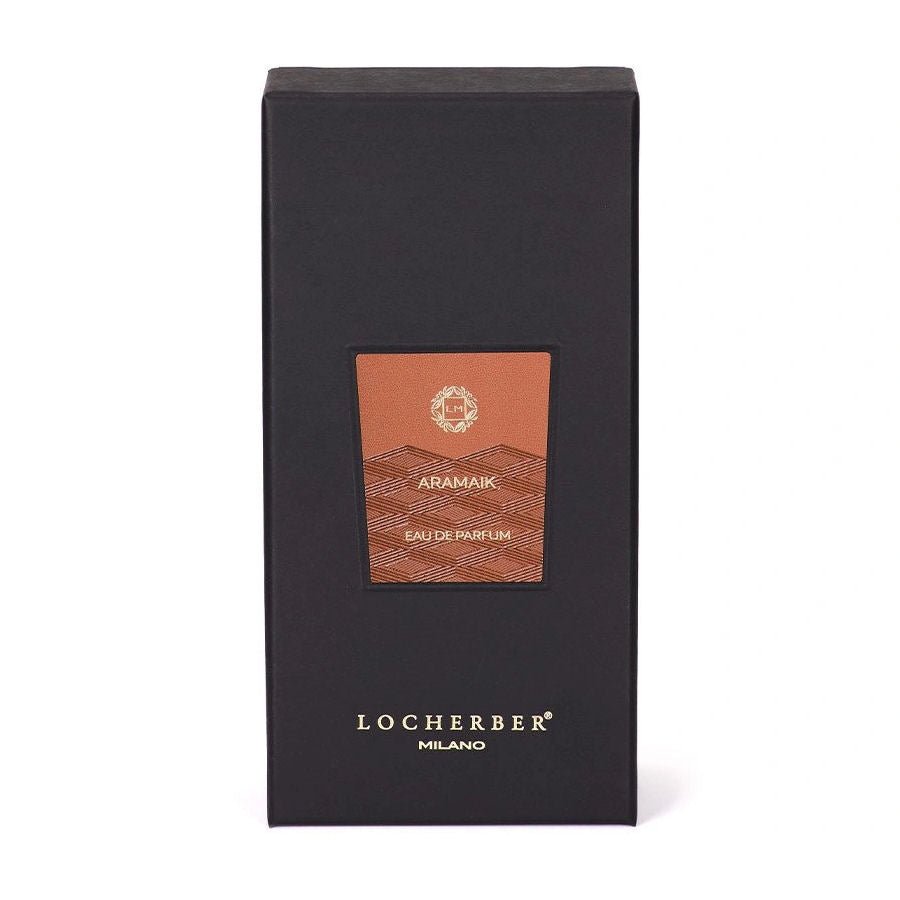 Parfémovaná voda Aramaik (100 ml) od Locherber Milano, vůně agarové dřevo, myrha, vanilka a bergamot, Waterfall Bathrooms.