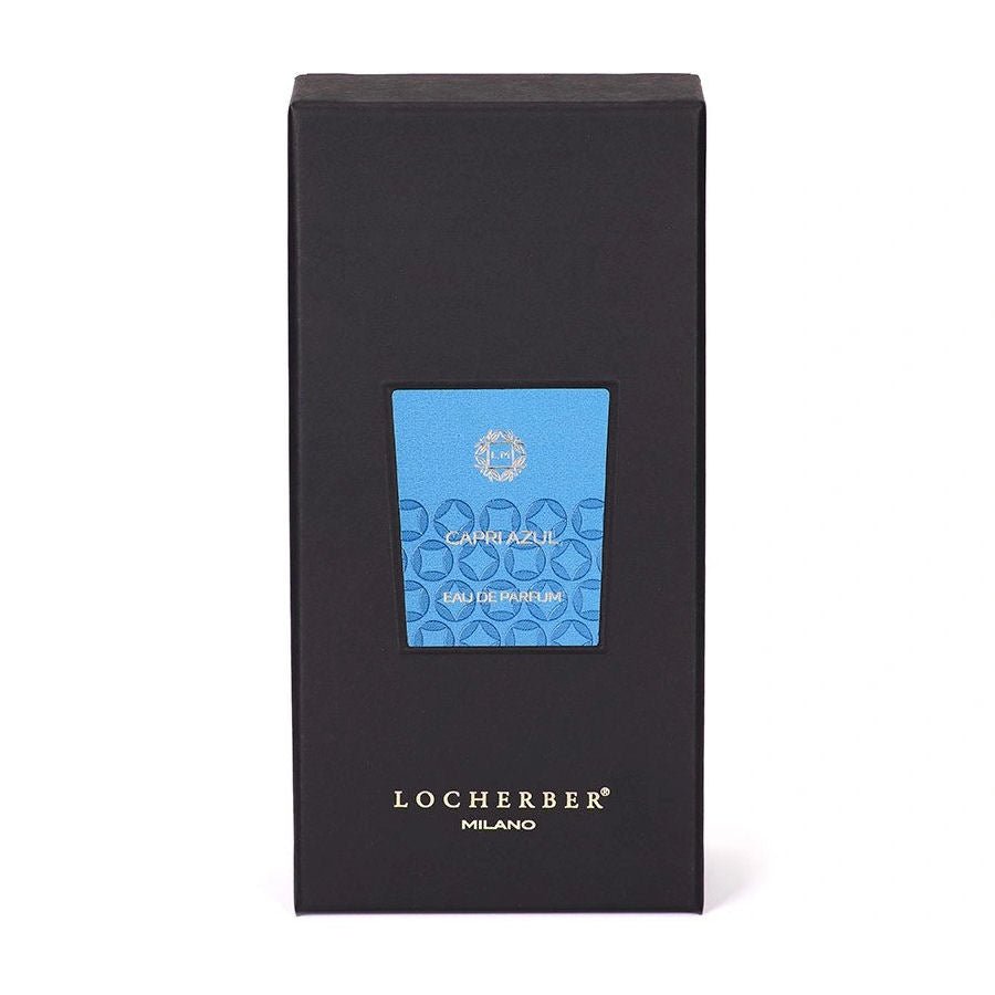 Parfémovaná voda Capri Azul (100 ml) od Locherber Milano, vůně citron, pomerančový květ, vanilka a bílé pižmo, Waterfall Bathrooms.