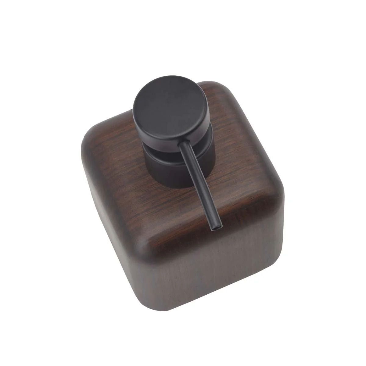 Luxusní tmavě hnědý dávkovač mýdla Aquanova Ebony vdechne vaší koupelně přírodní eleganci - Waterfall Bathrooms