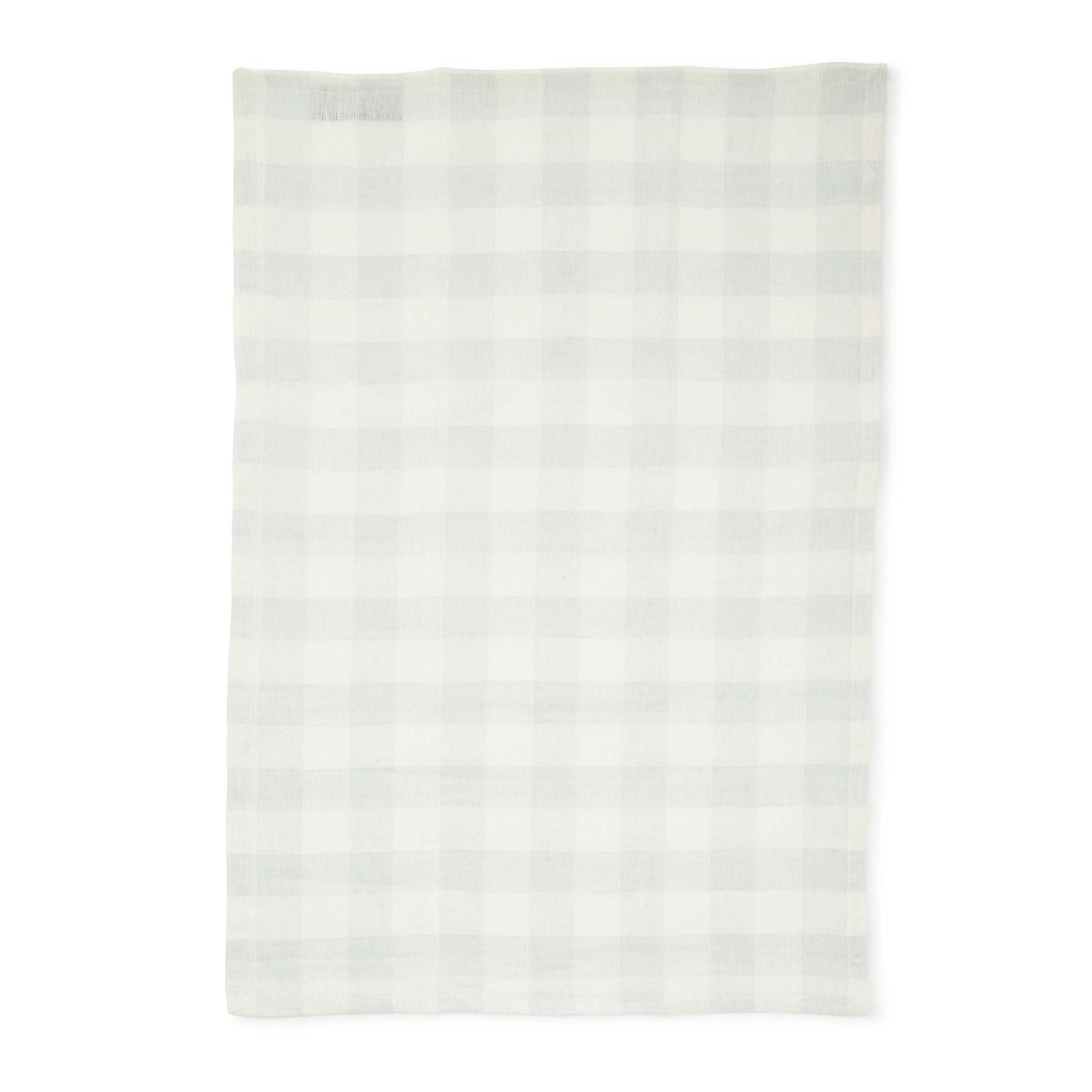 Vysoce savá lněná kuchyňská utěrka s šedými kostkami Grey Check Linen Dish Towel MacKenzie-Childs Waterfall Bathrooms