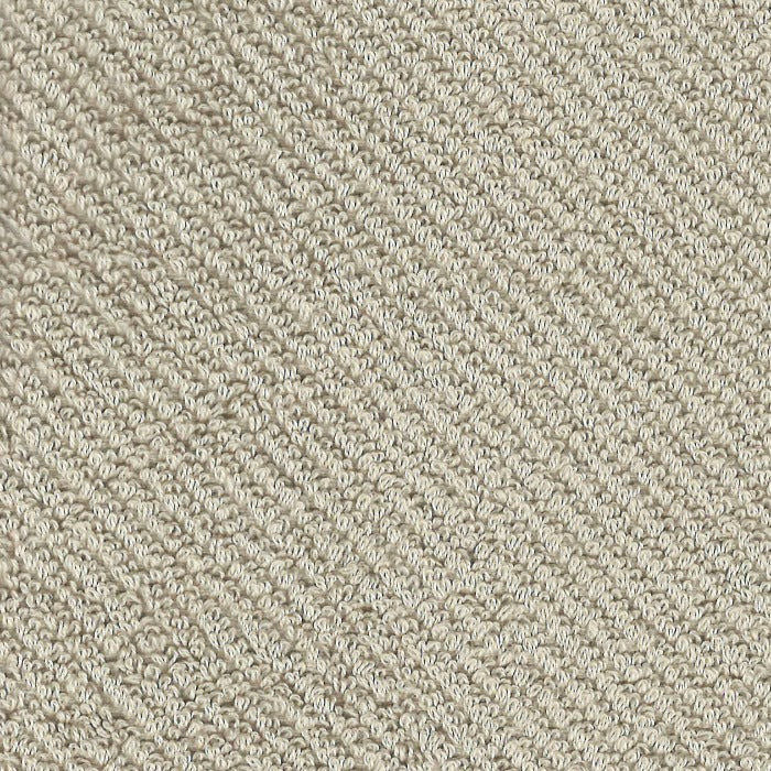 Luxusní béžový ručník 770 Linen ze 100% egyptské bavlny Giza 70 s texturou Twill Waterfall Bathrooms