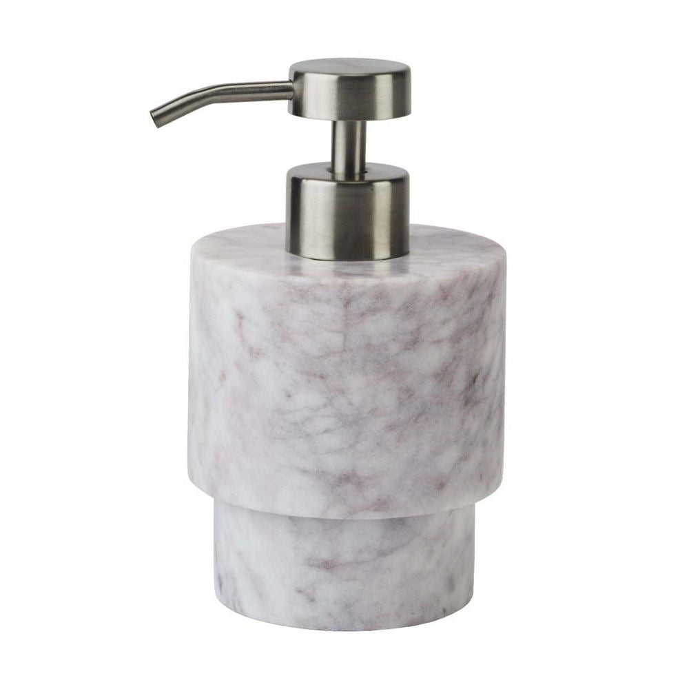 Luxusní dávkovač tekutého mýdla Aquanova Porto v elegantním růžovém odstínu Rosy je precizně vyhotoven z prvotřídního italského mramoru. - Waterfall Bathrooms