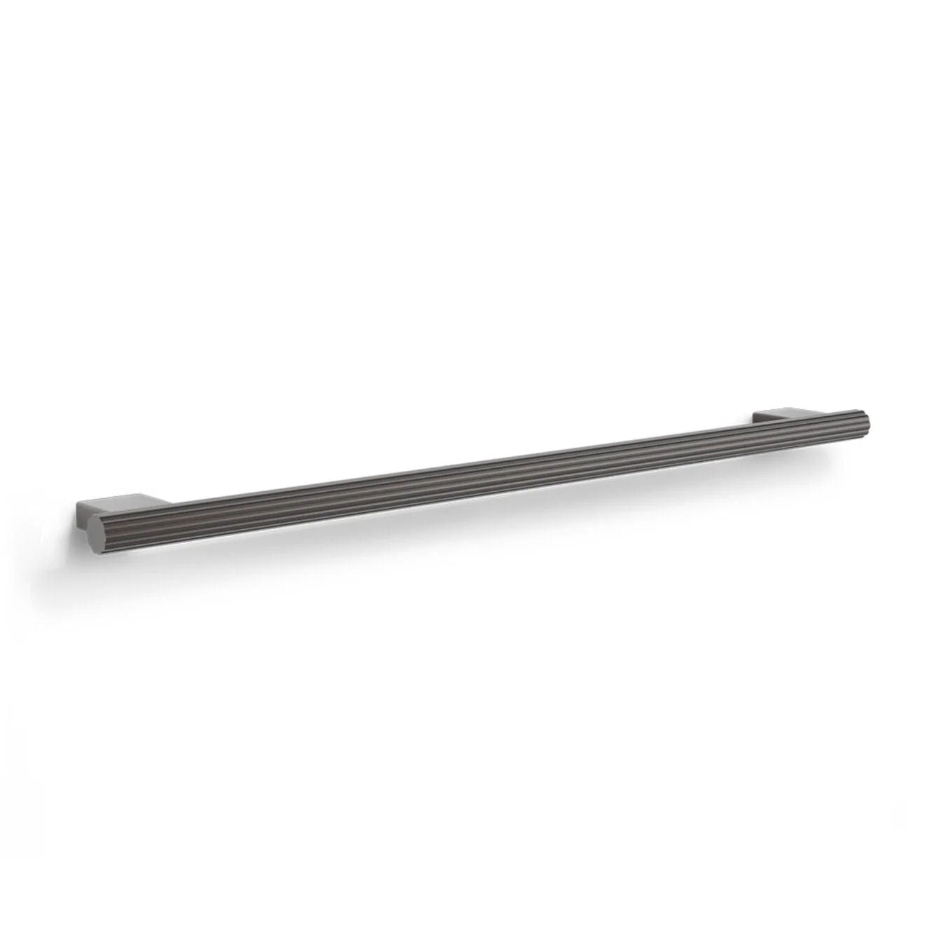 Luxusní hnědý hliníkový držák na ručník Mocca Dark Brown 60 cm