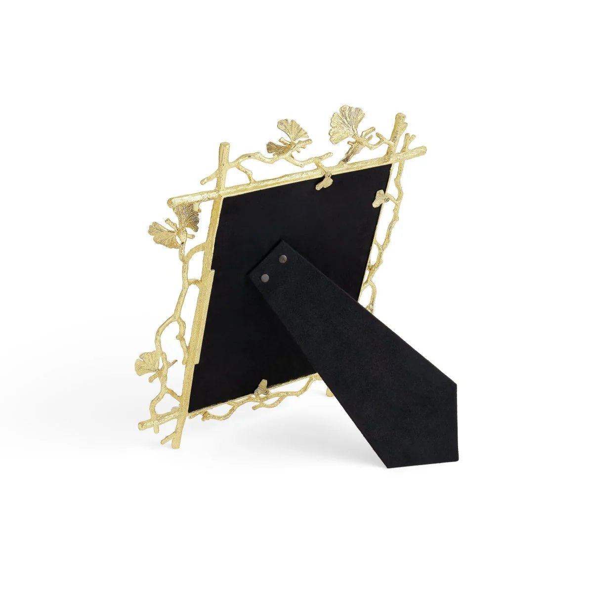 Luxusní kovový fotorámeček Michael Aram Butterfly Ginkgo Gold v elegantní zlaté a bílé barvě ozdobí každý prémiový interiér - Waterfall Bathrooms