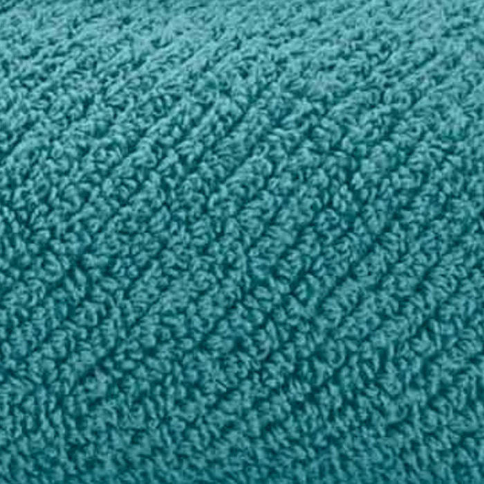 Luxusní modrozelený ručník 325 Dragonfly ze 100% egyptské bavlny Giza 70 s texturou Twill Waterfall Bathrooms
