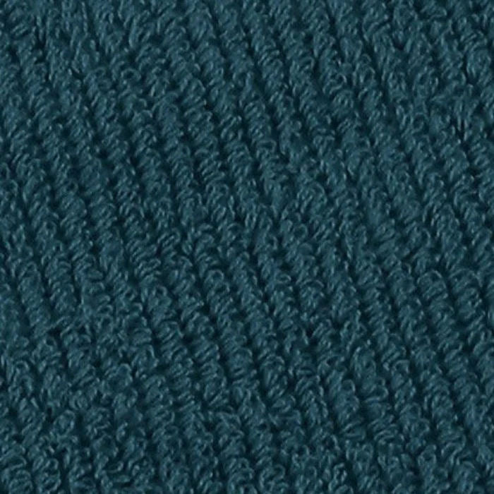 Luxusní petrolejový ručník 320 Duck ze 100% egyptské bavlny Giza 70 s texturou Twill Waterfall Bathrooms