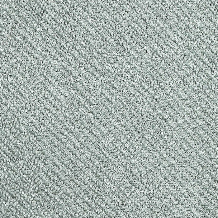 Luxusní platinově šedý ručník 992 Platinum ze 100% egyptské bavlny Giza 70 s texturou Twill Waterfall Bathrooms