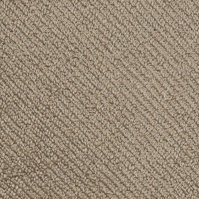 Luxusní ručník v odstínu taupe ze 100% egyptské bavlny Giza 70 s texturou Twill Waterfall Bathrooms