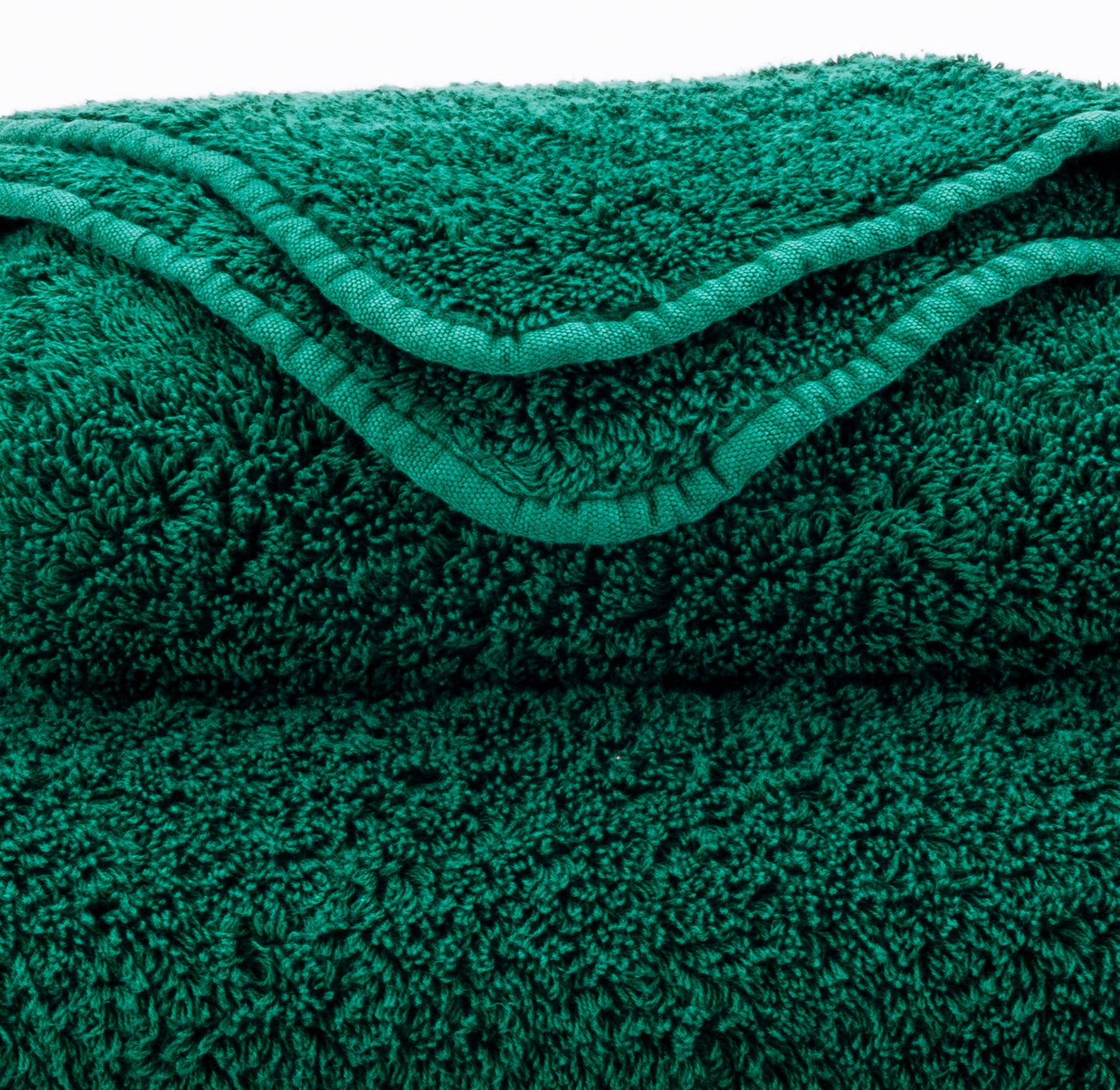 Luxusní tmavě zelený froté ručník s vysokou gramáží Super Pile Abyss & Habidecor Waterfall Bathrooms
