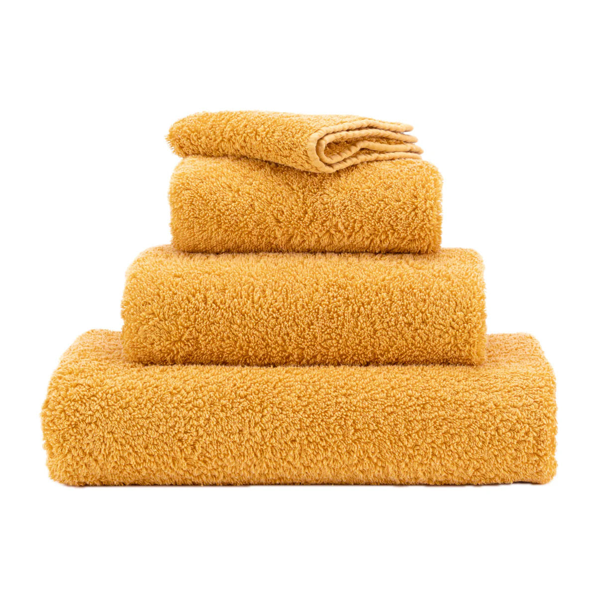 Luxusní sytě žlutý froté ručník s vysokou gramáží Super Pile Abyss & Habidecor Waterfall Bathrooms