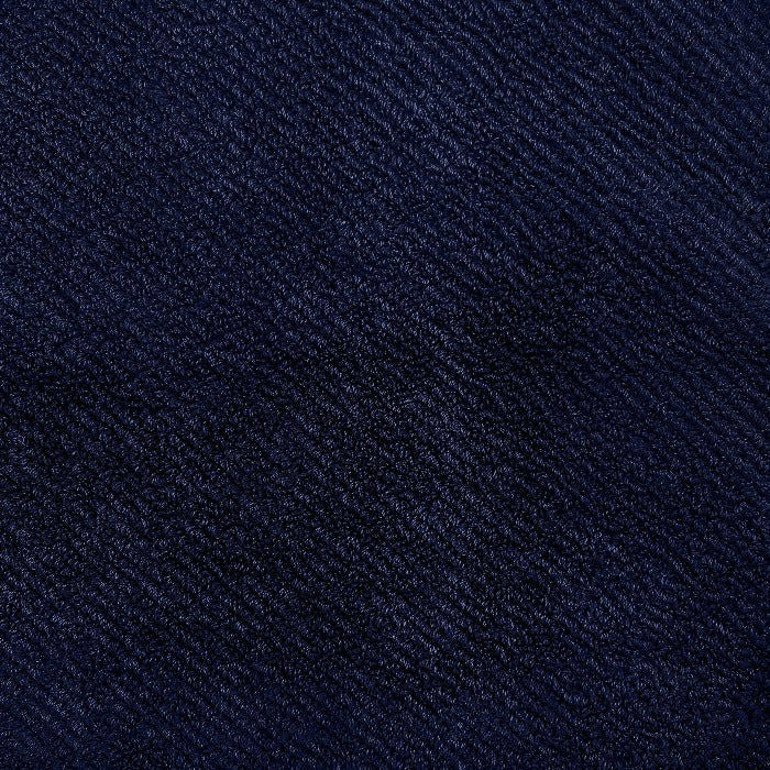 Luxusní velmi tmavě modrý ručník 314 Navy ze 100% egyptské bavlny Giza 70 s texturou Twill Waterfall Bathrooms