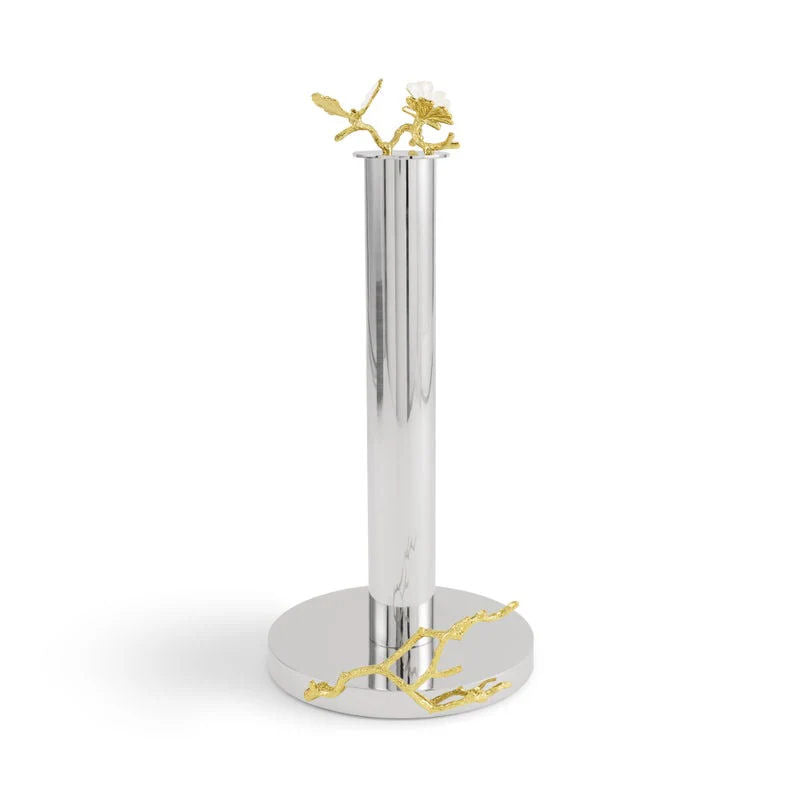 Luxusní stojan na kuchyňské utěrky Michael Aram Butterfly Ginkgo Gold v elegantním zlatém provedení dodá kuchyni výjimečný styl - Waterfall Bathrooms