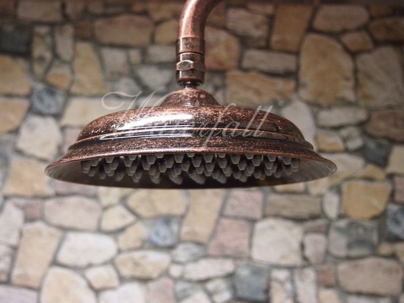 Měděná podomítková sprcha Antique Marble Simple