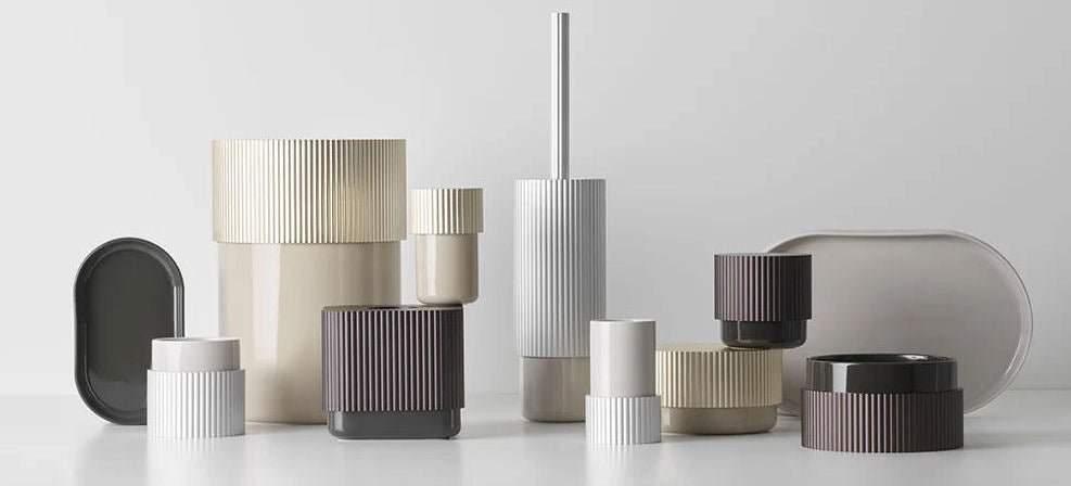 Luxusní porcelánová miska na mýdlo Decor Walther OF.LINE v provedení Mocca & Moor elegantně obohatí interiér moderní koupelny - Waterfall Bathrooms