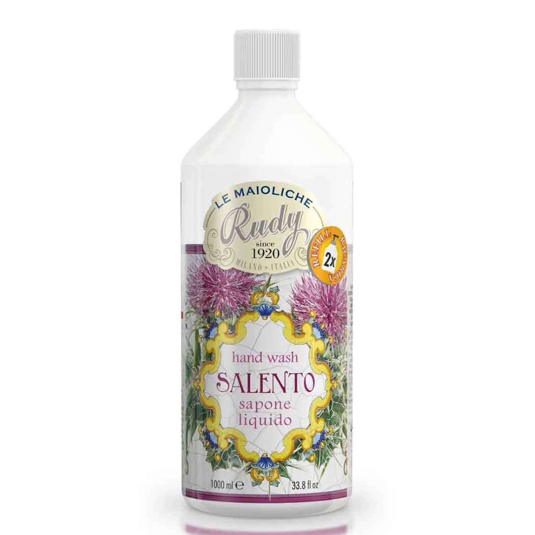 Rudy Profumi Náplň tekutého mýdla Salento, 1000 ml, vůně citrusový citron a jasmín, Waterfall Bathrooms