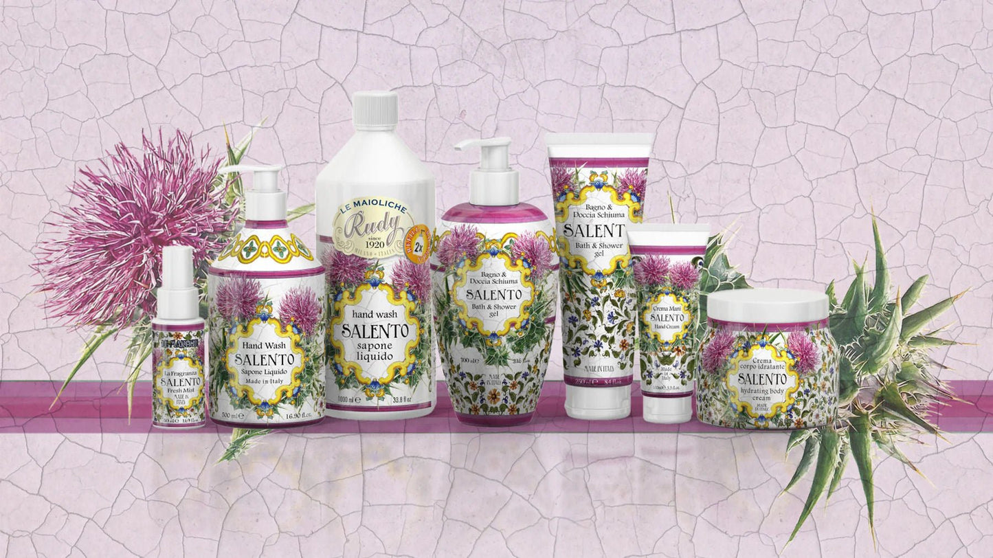 Rudy Profumi Náplň tekutého mýdla Salento, 1000 ml, vůně citrusový citron a jasmín, Waterfall Bathrooms