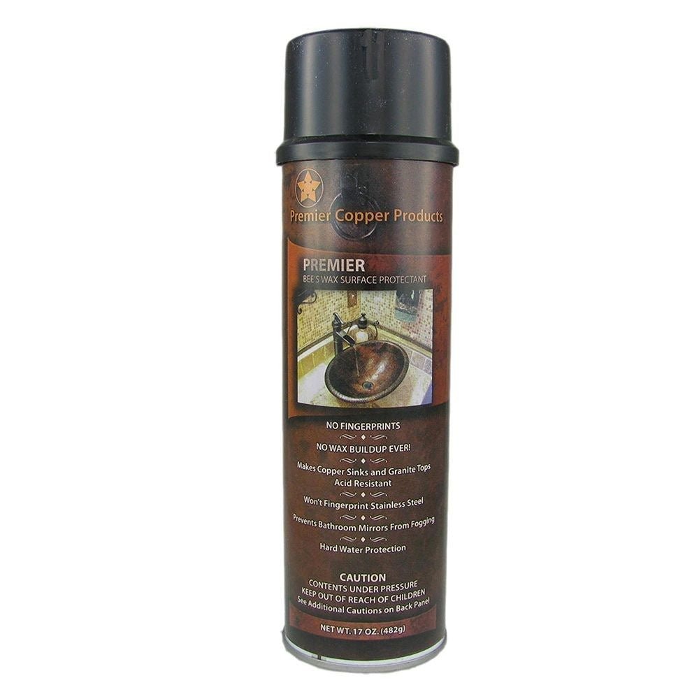 Prémiový ochranný a renovační včelí vosk Premier Copper Products účinně ošetřuje a chrání povrchy z mědi, dřeva i přírodního kamene - Waterfall Bathrooms