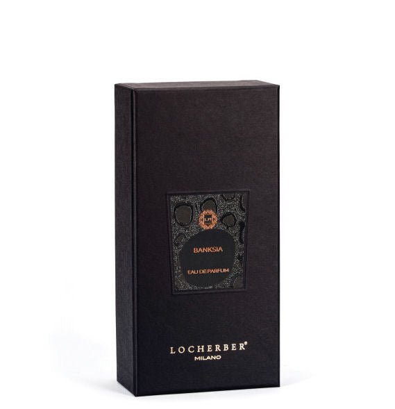 Parfémovaná voda Banksia (100 ml) od Locherber Milano, vůně eukalyptus, monoi, santalové dřevo a banksia nektar, Waterfall Bathrooms.