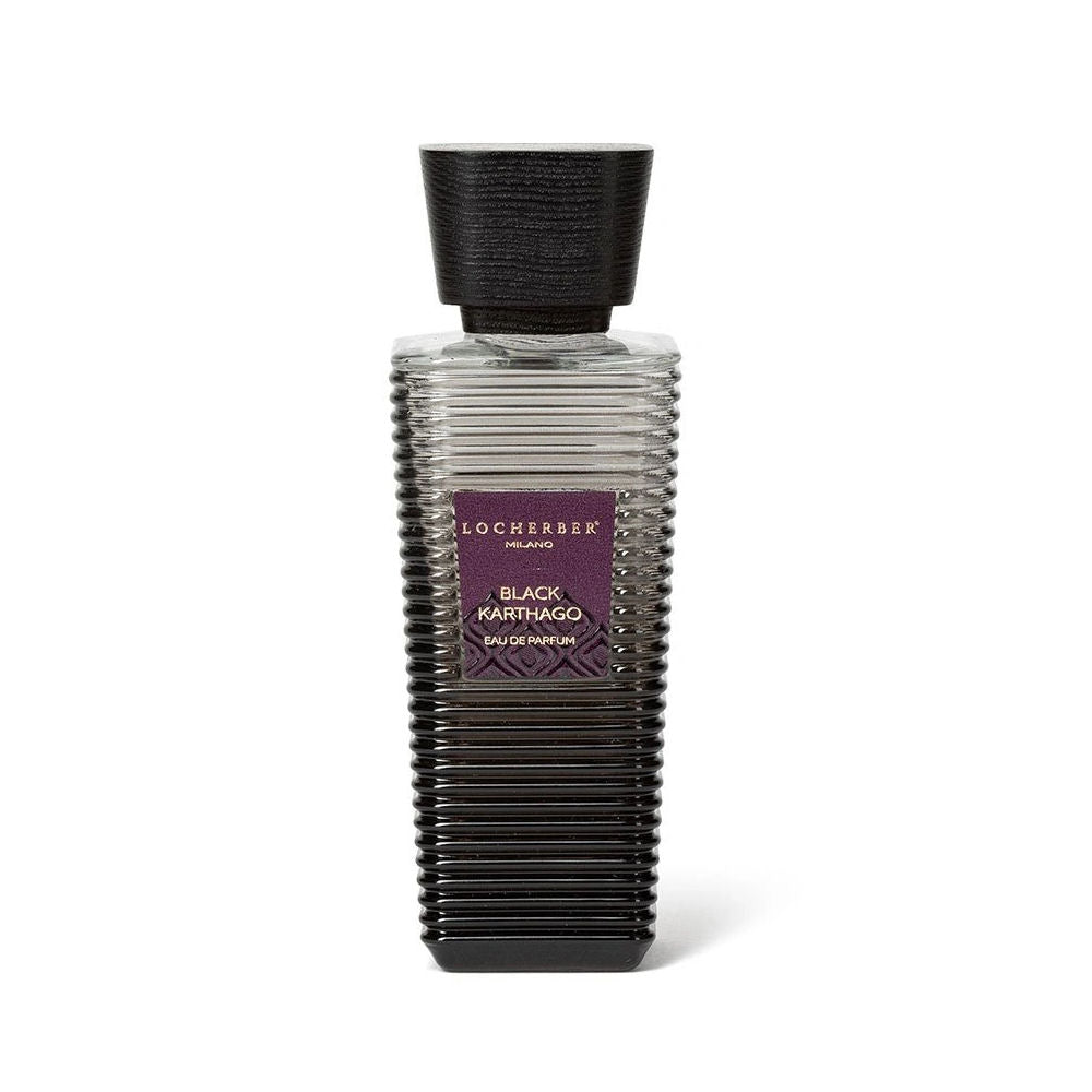 Parfémovaná voda Black Karthago (100 ml) od Locherber Milano, vůně granátové jablko, grapefruit, datle a vanilka, Waterfall Bathrooms.