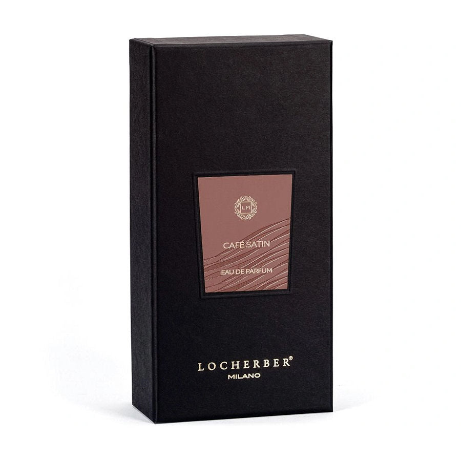 Parfémovaná voda Café Satin (100 ml) od Locherber Milano, vůně káva, růže, vanilka a ambra, Waterfall Bathrooms.