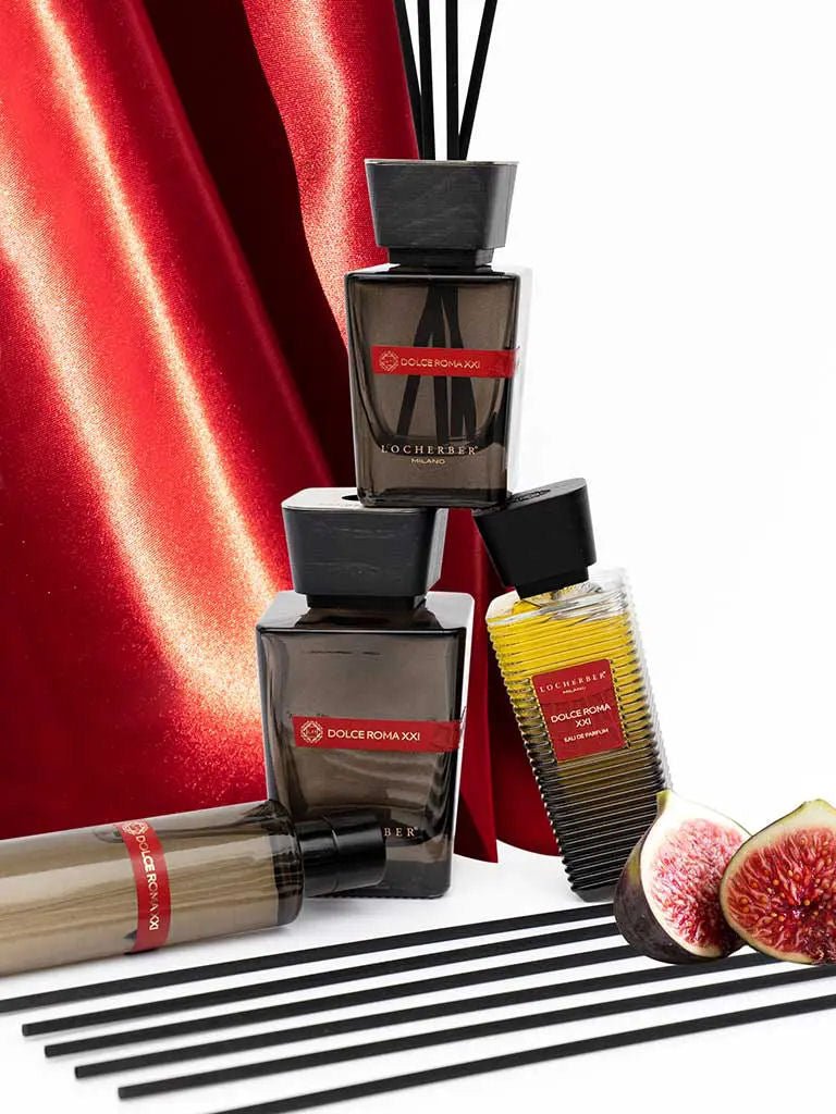 Parfémovaná voda Dolce Roma XXI (100 ml) od Locherber Milano, vůně bergamot, růžové dřevo, fíky a vanilka, Waterfall Bathrooms.