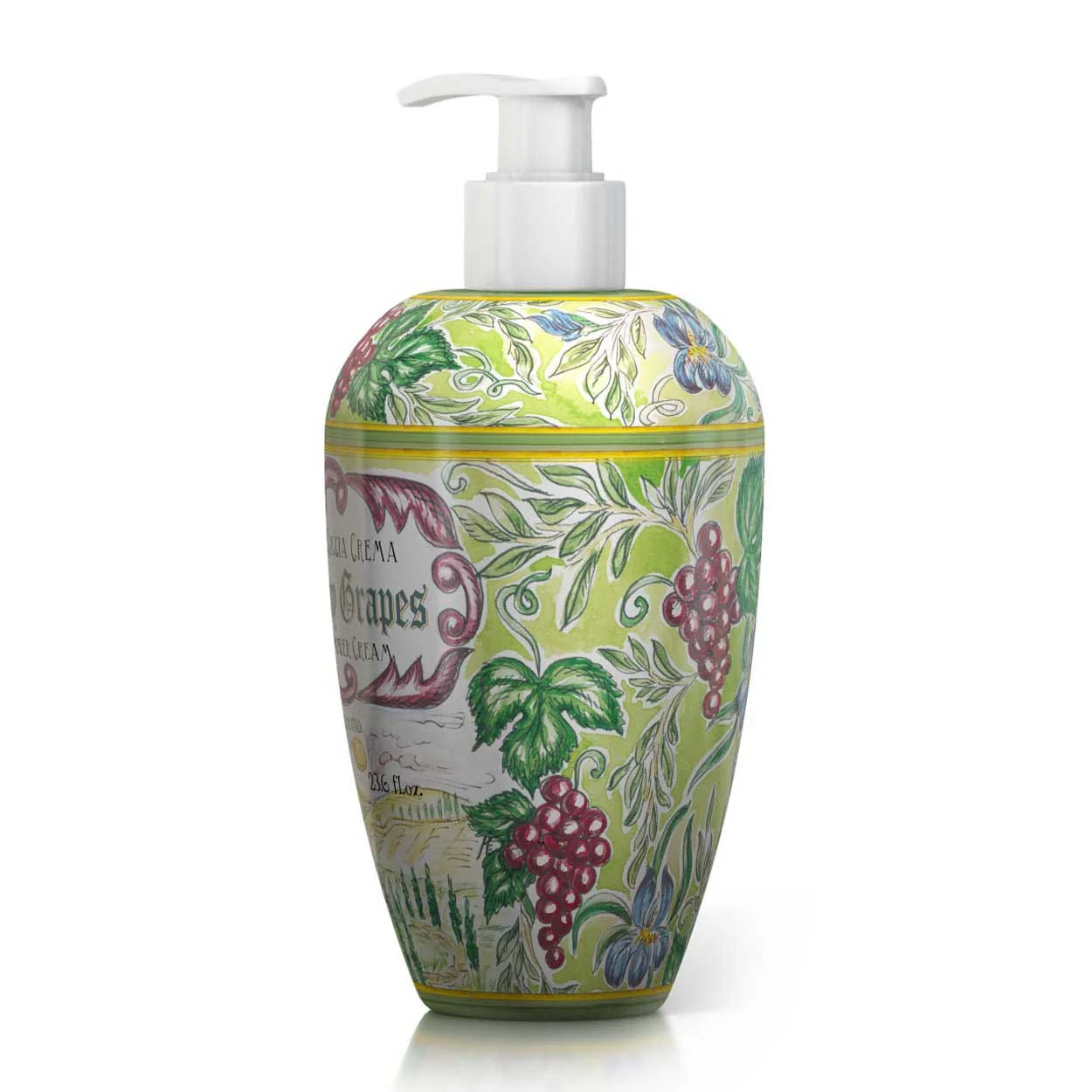 Sprchový gel a pěna do koupele Rudy Profumi Tuscany Grapes, s vůní Hroznů a Vinné révy, 700 ml, Waterfall Bathrooms.