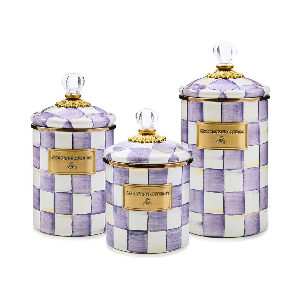 Violet Check, MacKenzie-Childs dózy
