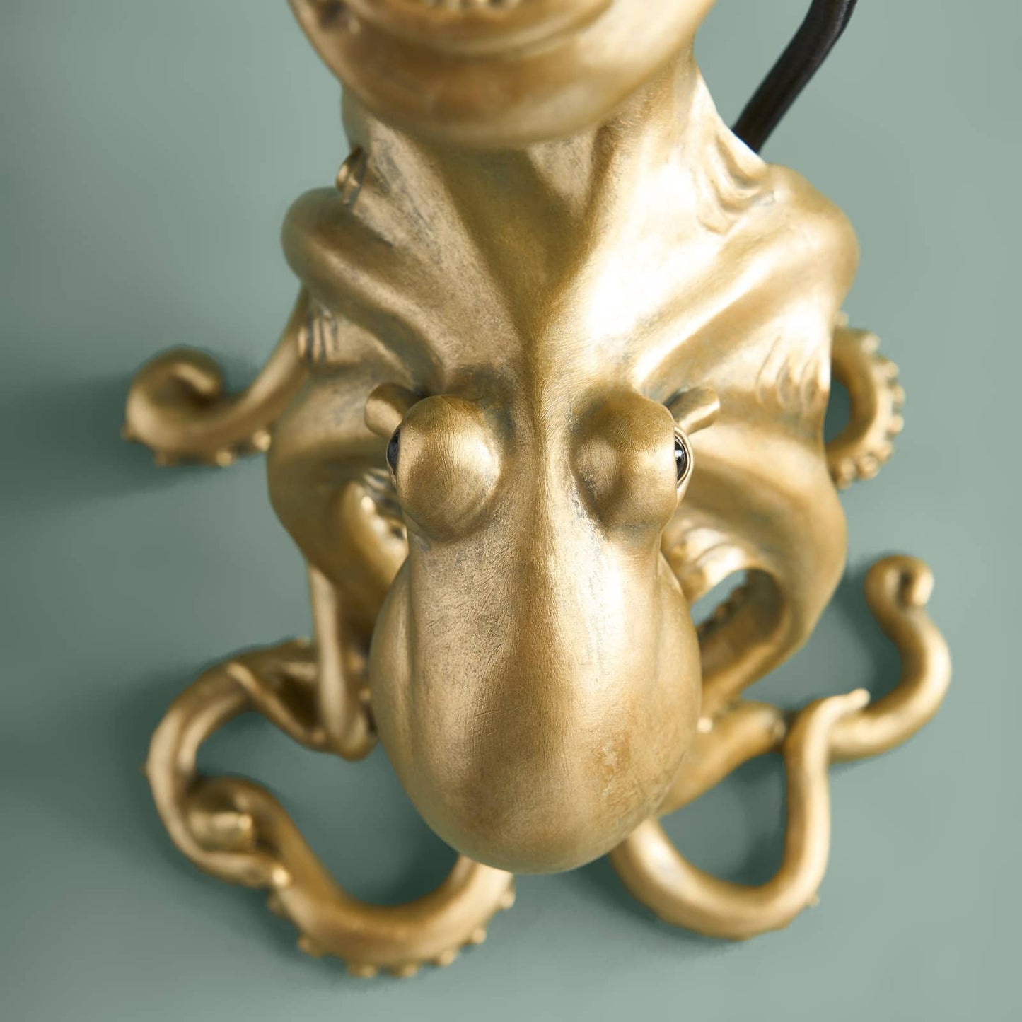 Zlatá stolní lampa Baby Octopus chobotnice