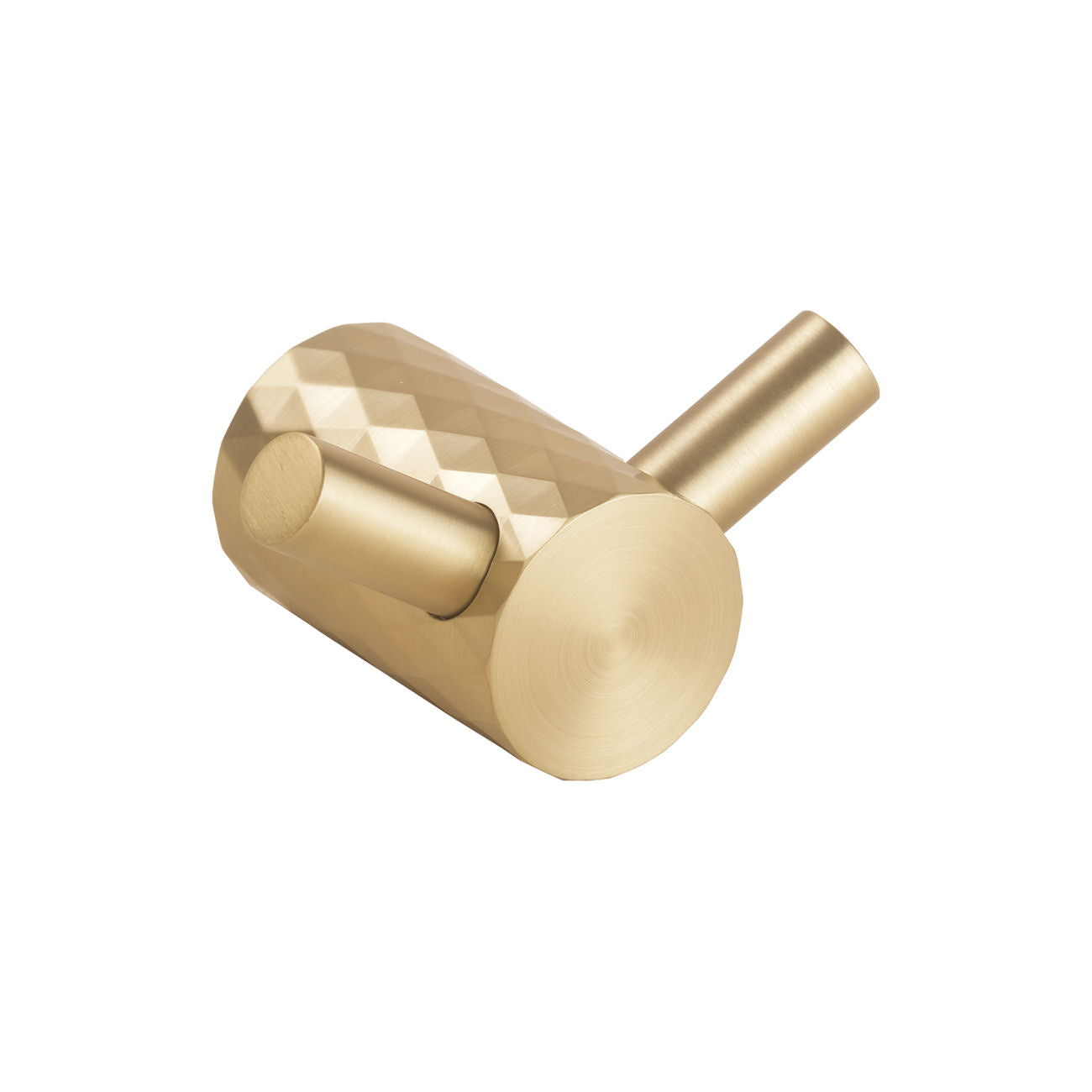 Zlatý matný háček Champagne Gold - dvojitý