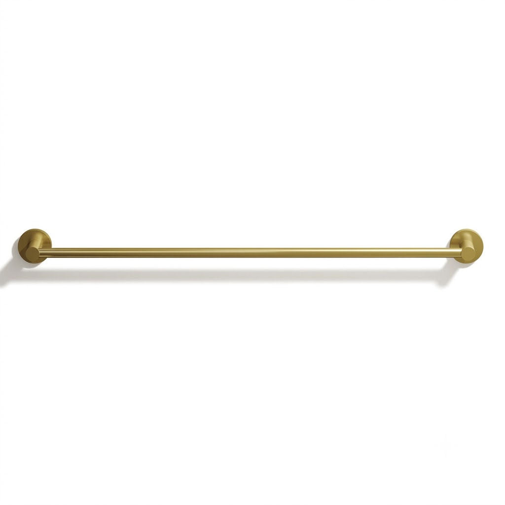 Zlatý držák na ručník Simple Opera Satin Gold