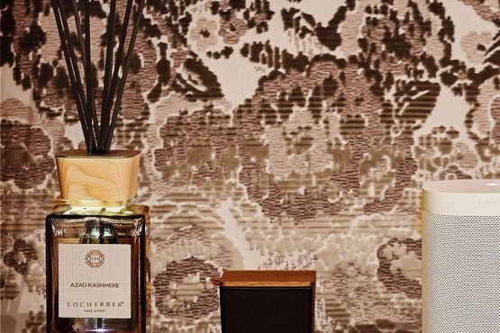 Aroma difuzér Azad Kashmere od Locherber Milano, vůně vanilka, santalové dřevo, jasmín a bergamot, Waterfall Bathrooms.