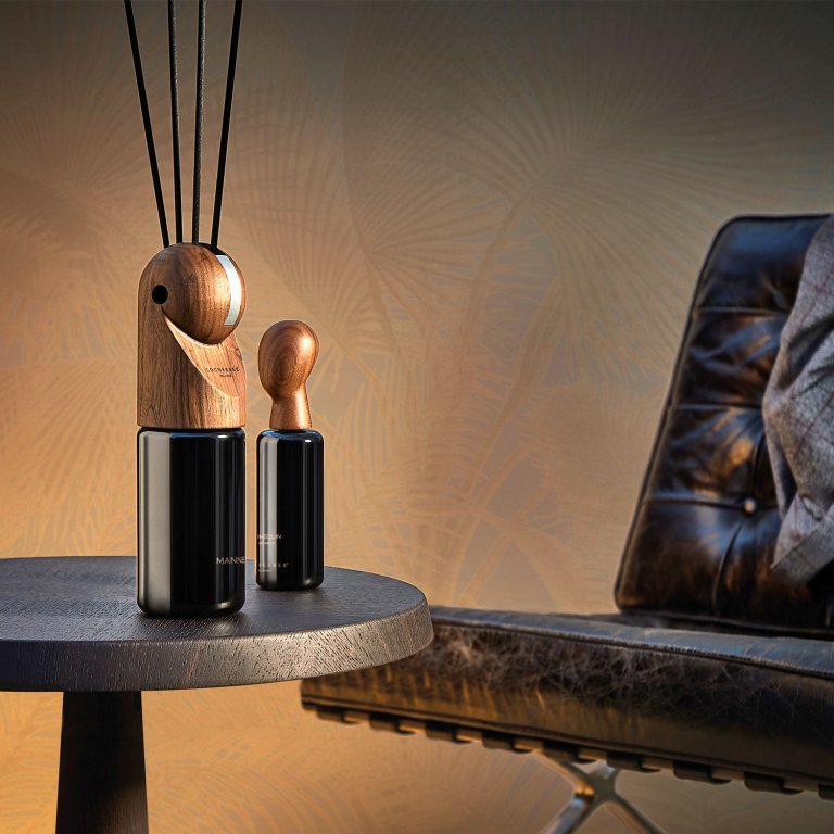 Luxusní Aroma difuzér Mannequin od Locherber Milano, inspirovaný krejčovským manekýnem, vůně bergamot, šafrán a vanilka, Waterfall Bathrooms.