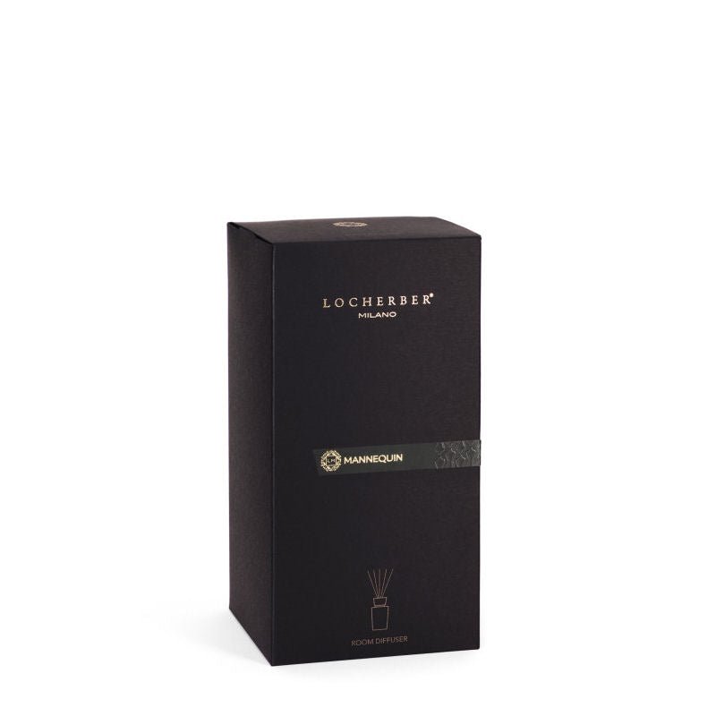 Aroma difuzér Mannequin od Locherber Milano, mystická a kořeněná vůně s vanilkou a cedrovým dřevem, Waterfall Bathrooms.