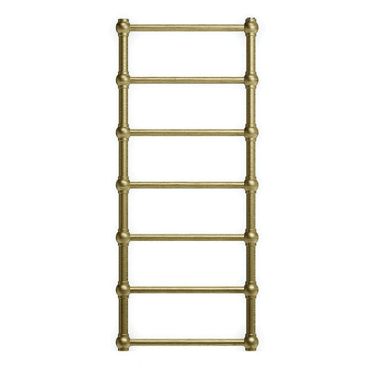Design Bathroom Towel Radiator RETRO Antique Brass - |VESIMI Design| Luxury and Rustic bathrooms online