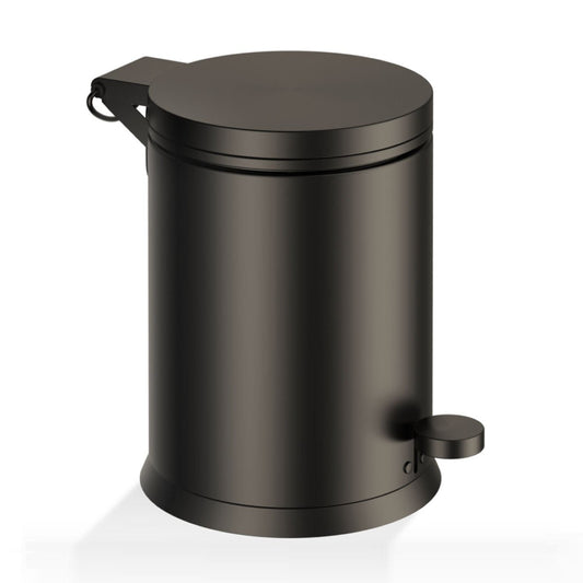 Luxury Dark Bronze Bathroom Pedal Bin with Soft Close - |VESIMI Design| Luxury Bathrooms & Deco