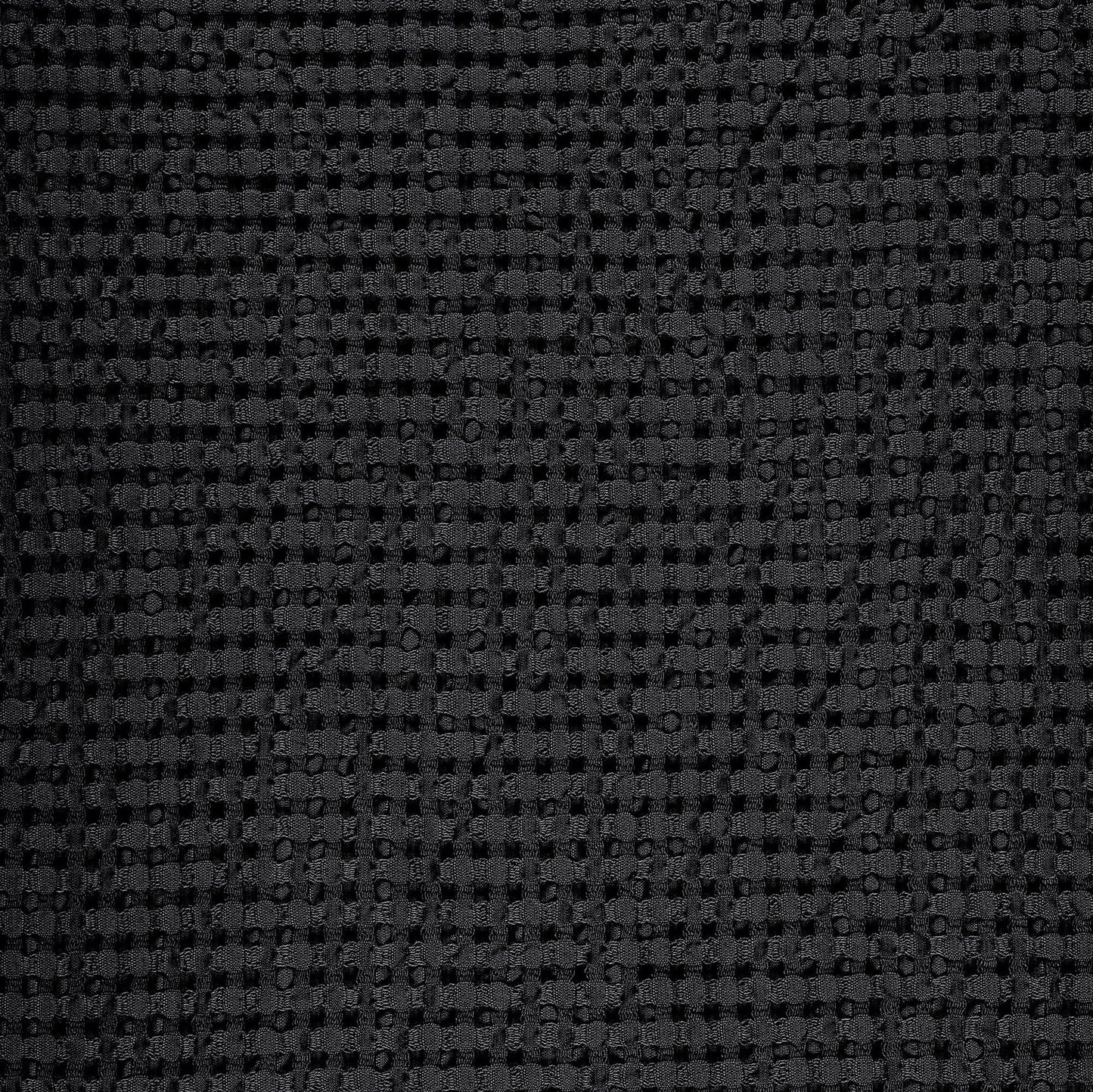 Abyss & Habidecor Luxusní ručník Pousada, 990 Black, vaflový vzor, egyptská bavlna, Waterfall Bathrooms
