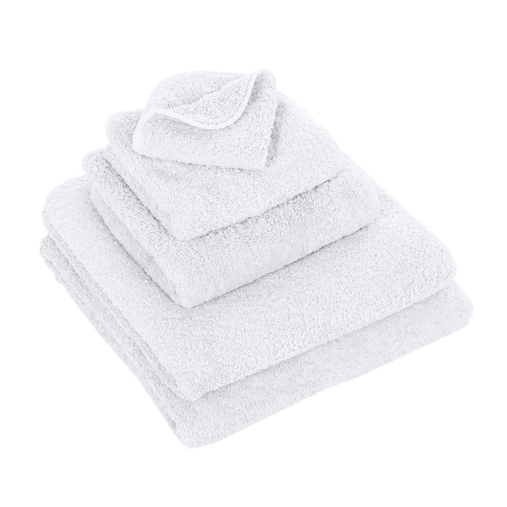 Luxusní sněhově bílý froté ručník s vysokou gramáží Super Pile Abyss Habidecor Waterfall Bathrooms