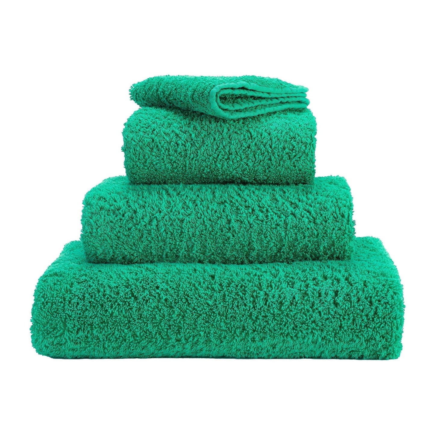 Luxusní ručník z egyptské bavlny ve smaragdově zelené barvě Emerald Super Pile Abyss & Habidecor Waterfall Bathrooms