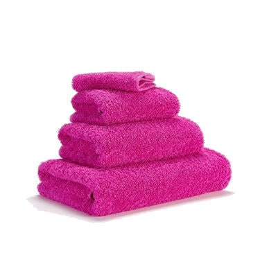 Luxusní ručník z egyptské bavlny v sytém odstínu magentové růžové Happy Pink Super Pile Abyss & Habidecor Waterfall Bathrooms