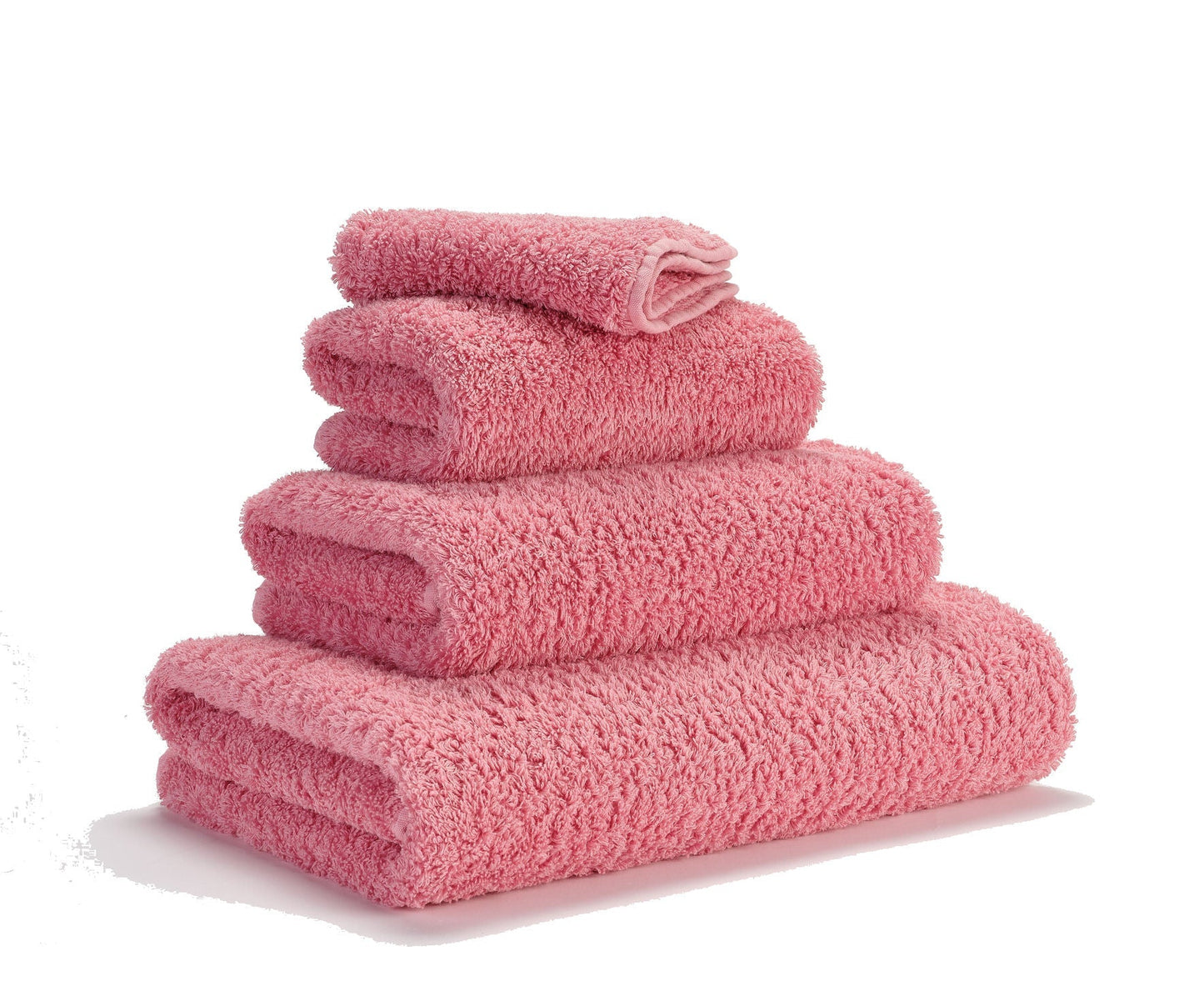 Luxusní ručník z egyptské bavlny v živém odstínu plameňákové růžové Flamingo Super Pile Abyss & Habidecor Waterfall Bathrooms