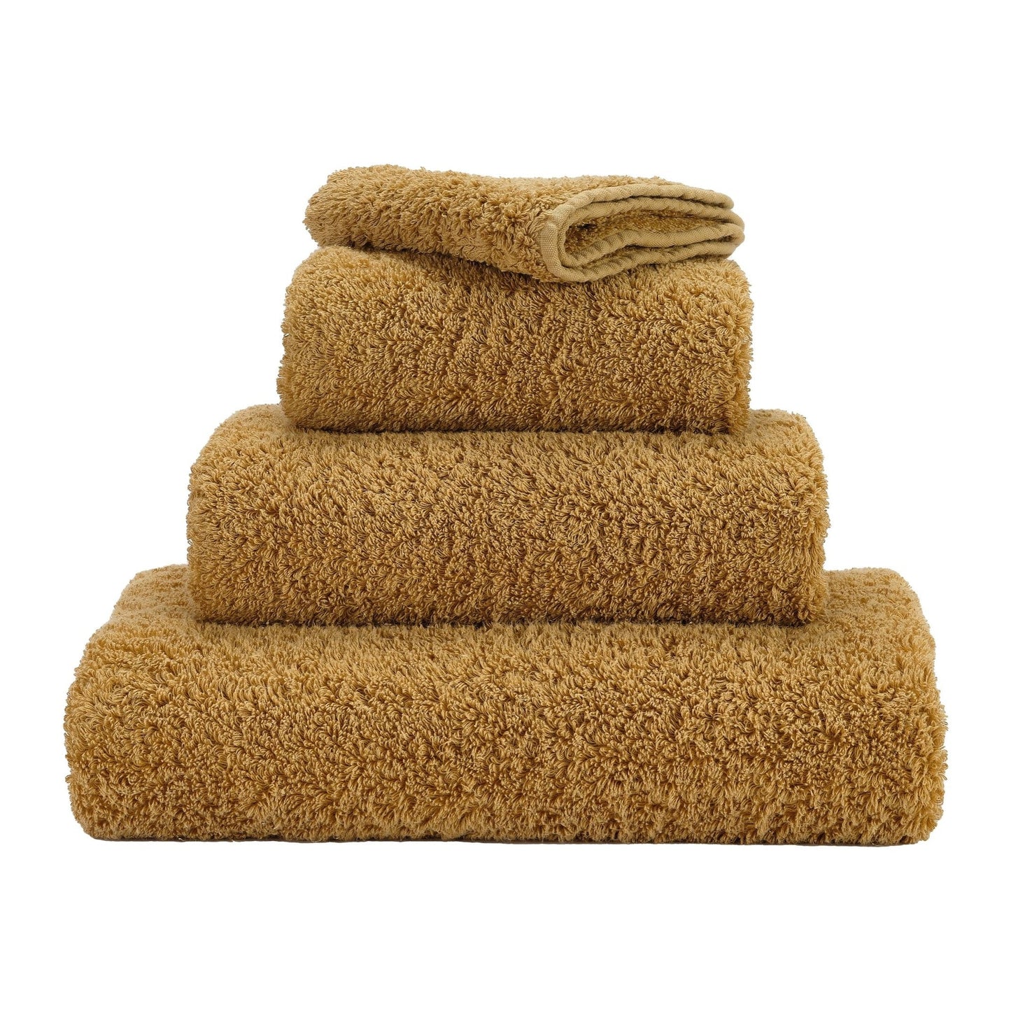 Luxusní ručník z egyptské bavlny v noblesním zlatém odstínu Gold Super Pile Abyss & Habidecor Waterfall Bathrooms