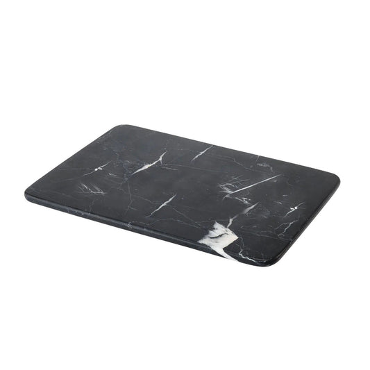 Luxusní černý mramorový podnos Aquanova Nero o rozměrech 30 x 23 cm dodá vaší koupelně elegantní a prémiový vzhled - Waterfall Bathrooms