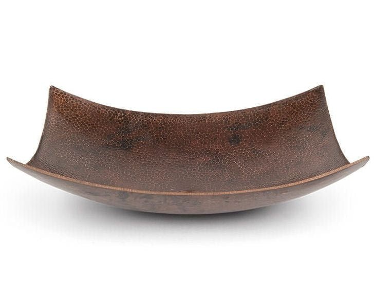 Rectangle Industrial Bathroom Design Copper Sink - |VESIMI Design| Luxury and Rustic bathrooms online