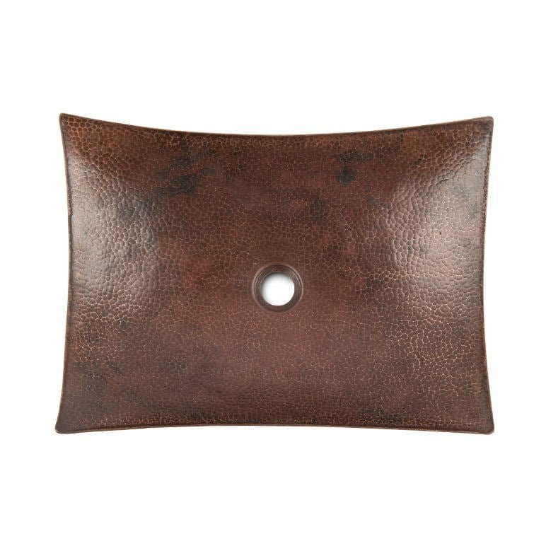 Rectangle Industrial Bathroom Design Copper Sink - |VESIMI Design| Luxury and Rustic bathrooms online
