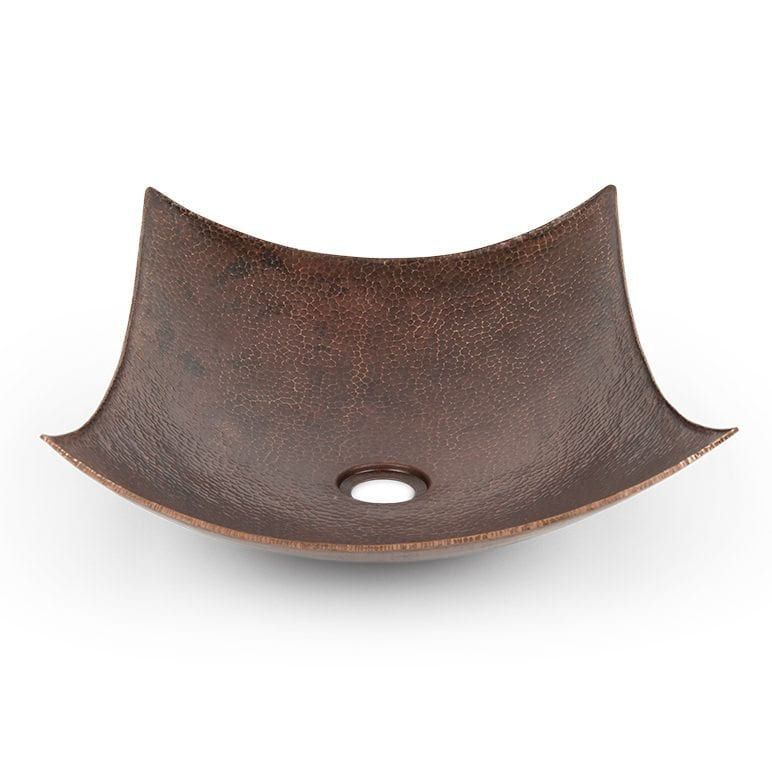 Rectangle Industrial Bathroom Design Copper Sink - |VESIMI Design| Luxury and Rustic bathrooms online