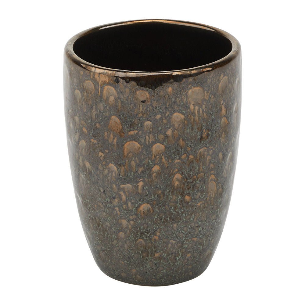 Luxusní keramický stojánek na zubní kartáčky Aquanova Ugo v elegantním odstínu Vintage Bronze přinese do vaší koupelny výjimečný styl - Waterfall Bathrooms