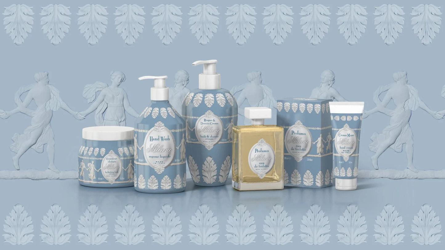Hydratační tělový krém Rudy Profumi Milano, s vůní Švestky a Citronu, 450 ml, Waterfall Bathrooms.