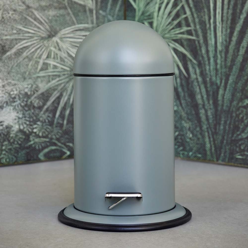 Luxusní zelený odpadkový koš Aquanova Ona Forest o objemu 3 l dodá koupelně elegantní a moderní styl - Waterfall Bathrooms