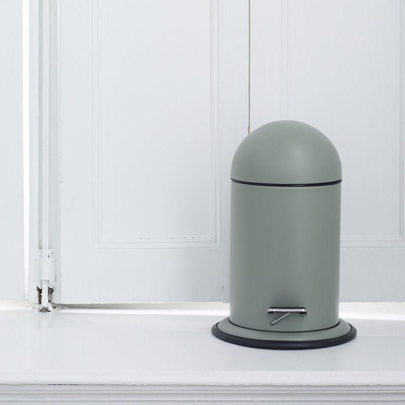 Luxusní zelený odpadkový koš Aquanova Ona Forest o objemu 3 l dodá koupelně elegantní a moderní styl - Waterfall Bathrooms